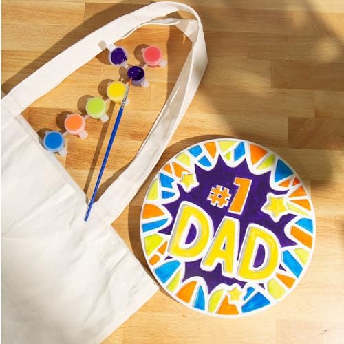 Creative Roots Paint Your Own Stepping Stone Kit, #1 Dad - Image 5