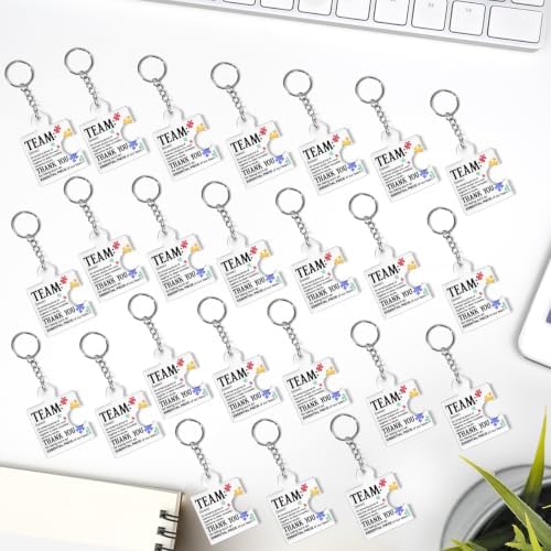 Team Appreciation Gifts Bulk for Coworkers Employee Staff Keychains - Image 6