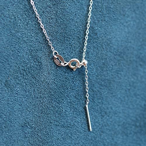 Graduation Gifts for College Girls, Freshwater Cultured Pearl Pendant with Sterling Silver Adjustable Cable Chain, High School Graduate Gifts Ideas for Best Friend, Daughter, Granddaughter, Sister - Image 4