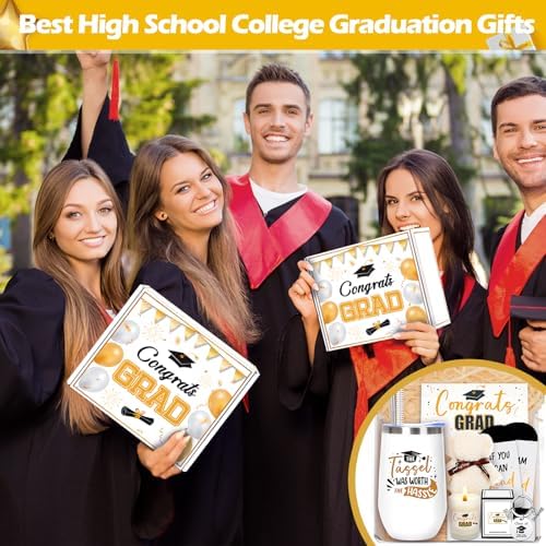 Duchong 2026 Graduation Gifts, Congrats Gift Box Set, College High School Graduation Present, Grad Box with Tumbler for Her Him - Image 7