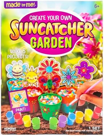Made By Me Create Your Own Window Art Kit, Suncatcher Garden by MadebyMe
