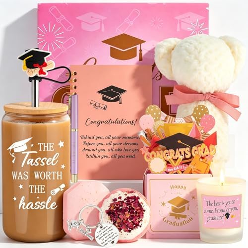 2026 Graduation Gift for Her, Cool Congratulation Gifts for Women Class of 2026 Graduation Gift Basket for College Middle High School Master Degree Best Grad Gifts Box for Nurse Law Graduates by Ithmahco