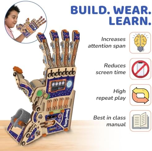 Smartivity Robotic Mechanical Hand STEM Toy for Kids 8-14 - Image 2