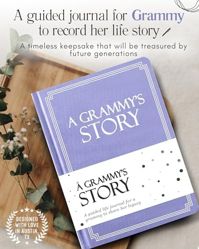 Grammy's Life Story Journal (Hardcover): A Meaningful Keepsake for Grammy to Share Her Journey & Memories, Book Includes 250+ Prompt Questions, Sentimental Gift for Mother's Day, Birthday, Christmas - Image 3