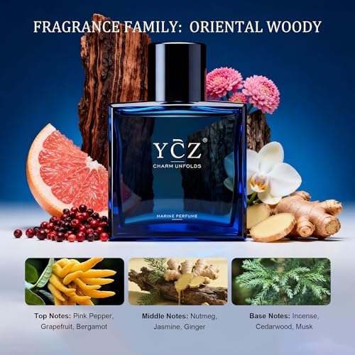 Ycz Midnight Marine Eau De Parfum For Men, 1.7 Fl Oz - Image 4