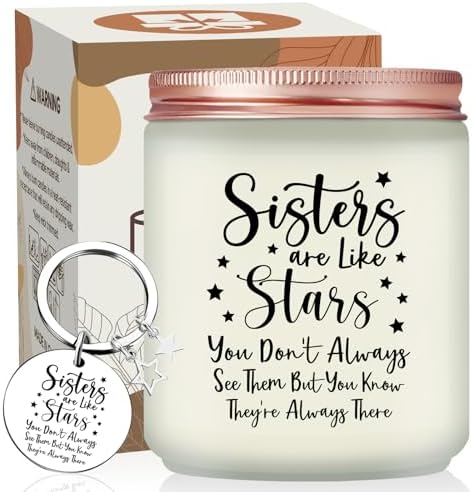 Gifts for Sister, Sister Gifts from Sisters, Sister Candle by Volufia