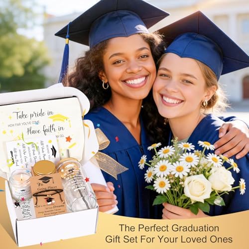 JOYOFUN 2026 Graduation Gifts for Women, Class of 2026 Grad Gift Box Set, College High School Graduation Present Basket for Women Daughter Sister Teacher Nurse Graduates Friends（Black） - Image 6