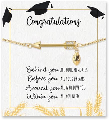 2026 Graduation Gifts, Graduation Gift for Her High School College Graduation Gifts for Teen Girls 5th 8th Grade Masters Degree Grads Initial Bracelets for Women Letter A-Z Charm Bracelet Daughter Niece Granddaughter Girlfriend Jewelry by BTYSUN
