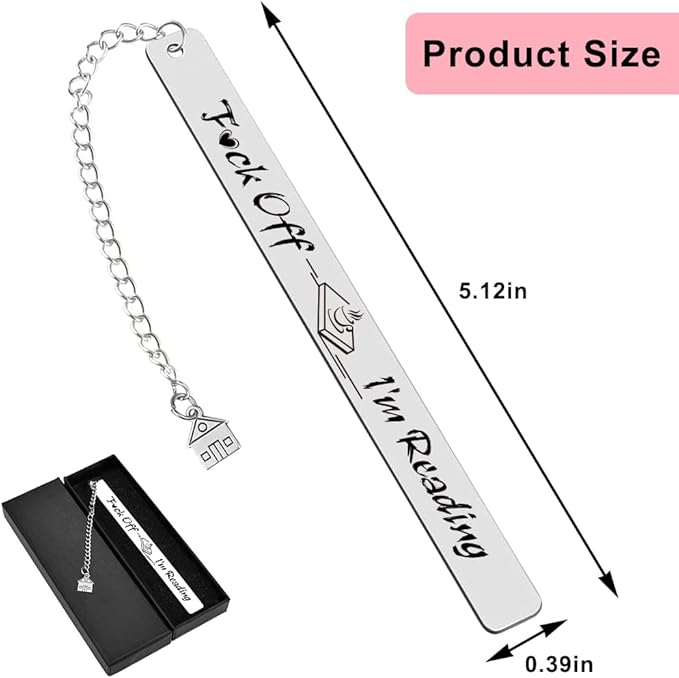 Quimoy Bookmarks for Women,Men,Funny Bookmarks for Book Lovers,Reading Lovers,Book Marks for Book Accessories