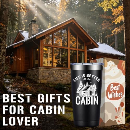 BIRGILT Cabin Gifts for Cabin Owner Men Women - 20oz Tumbler - Image 2