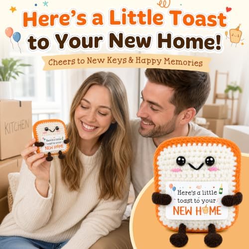 OASSIE House Warming Gifts New Home - Crochet Toast - New Home Gift Ideas - Image 2