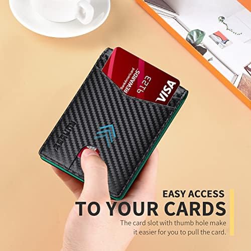 RUNBOX Wallet for Men -Slim Rfid Leather Mens Bifold Novelty Wallets 2 ID Window With Gift Box Men's Accessories - Image 4