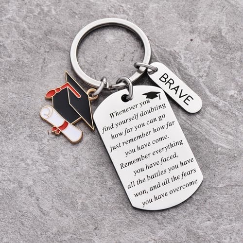 Class Of 2026 Graduation Gifts for Her Him Best Graduate Keychain Seniors Masters Nurses College Highschool Grad Presents - Image 5