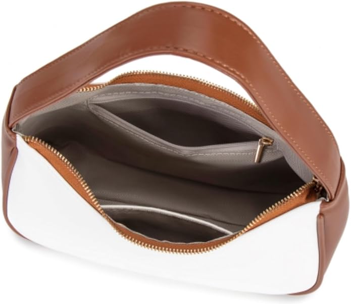Shoulder Bags for Women, Cute Hobo Tote Handbag Mini Clutch Purse with Zipper Closure