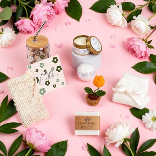 Birthday Gifts for Women, Self Care Gifts Baskets Care Package for Women, Happy Birthday Gifts for Teen Girls, Her, Mom, Sister, Best Friend, Wife, Girlfriend, Coworker - Image 4