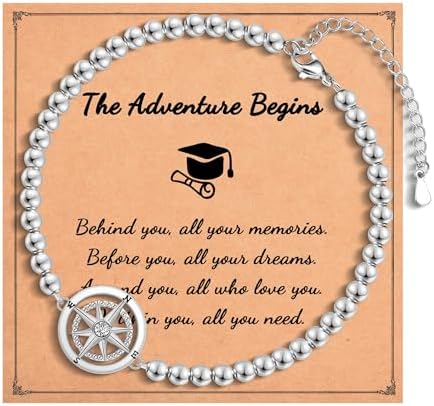 Graduation Gifts for Women Class of 2026 High School Graduation Bracelet by IKIATY
