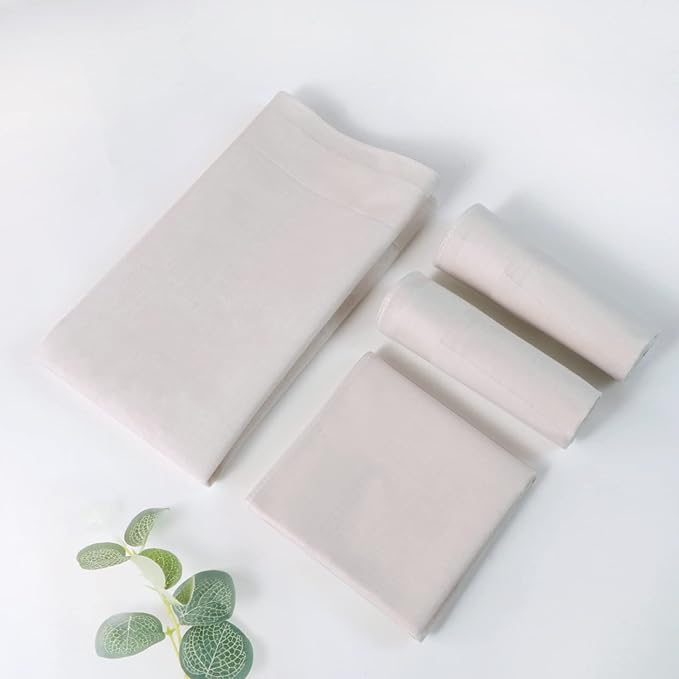HOULIFE Men's Cotton Handkerchiefs, Solid Color 60S Soft Cotton Hankies for Men Women 6/12PCS 15.7"×15.7"