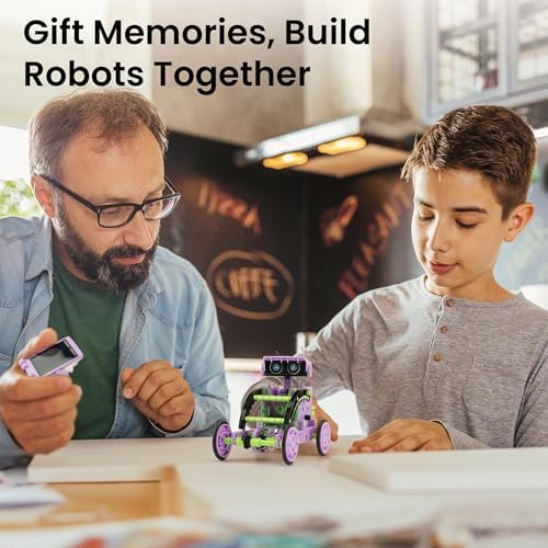 Sillbird Solar Building Robot Kit, 12-in-1 STEM Gift for Boys Aged 8-14 - Image 2