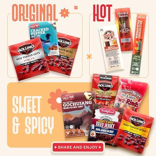 Beef Jerky Easter Basket For Men - Easter Gift with Beef Jerky Variety Pack - Image 4