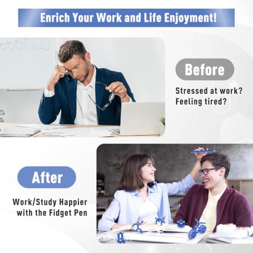 Gifts for Men Fidget Pen, College Back to School Supplies Gifts for Teens - Image 6
