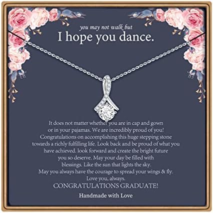 2026 Graduation Gifts - Heartfelt Message Card & Jewelry Gift Set by GIFTSJEWELRY