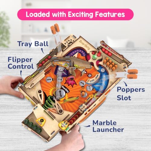 Smartivity DIY Pinball Machine I Global Award Winning Game Ages 8-99 Years - Image 3