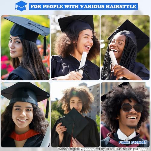 2 Pcs Clear Graduation Cap Headband for Graduation Day - Image 4