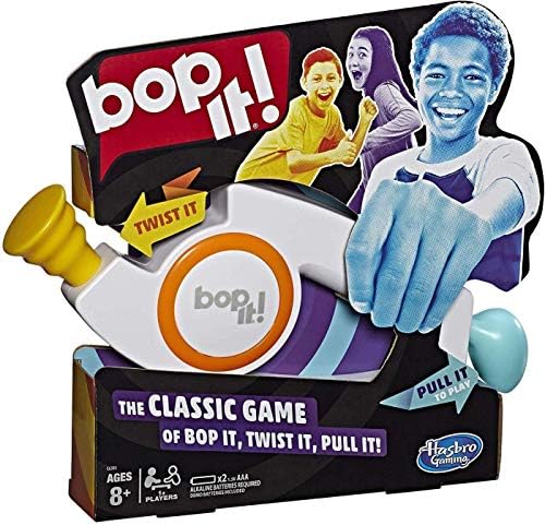 Hasbro Gaming Bop It! Electronic Game for Kids Ages 8 and up, Kids Games for 1 or More Players, Board Games for Kids, Kids Gifts by HasbroGames