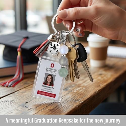 Quietsun Unique 2026 Graduation Gifts Her/Him - Meaningful/Funny Keychains with Graduation-Cap-Shape Box - Image 5