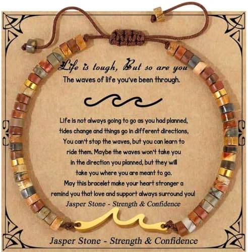 JoycuFF Wave Bracelets for Women Christmas Mothers Day Birthday Gifts for Best Friend Sister Daughter Bestie Mom Grandma Women Her by Joycuff