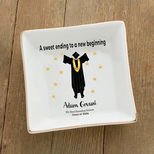 Sweetee Personalized Jewelry dish graduation gifts for her 2025, college graduation gifts, graduation gifts for her 2025 03 - Image 4