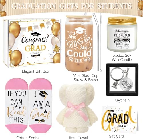 2026 Graduation Gifts, Graduation Gift for Her, Women, Girls, Female, Daughter, Sister, College Senior High School Grad Gifts, Unique Cool Grad Gift, She Believed She Could so She Did - Image 3