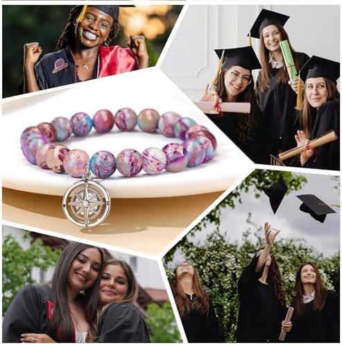 Graduation Gifts for Her Girls 5th 6th 8th Middle School Class of 2024 Graduation Bracelet High School Graduation Gifts for Her Daughter Granddaughter Niece Sister - Image 6