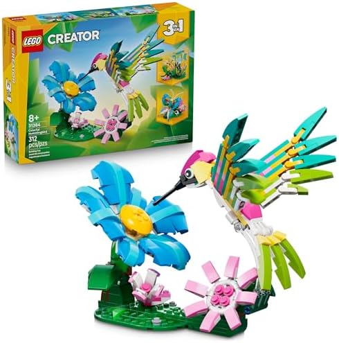 LEGO Creator 3 in 1 Wild Animals: Colorful Hummingbird 31384 by Unknown