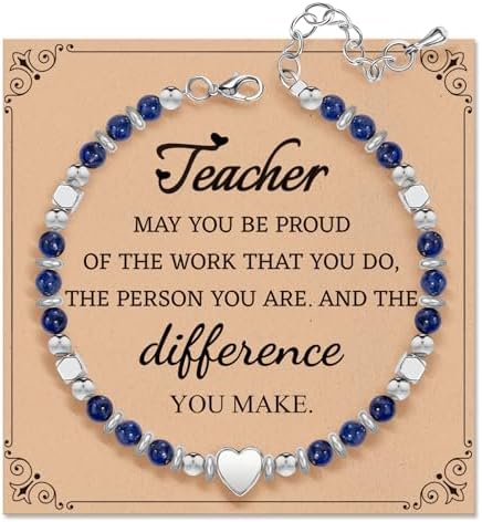 Inspirational Gifts Bracelets for Women, Healing Natural Stone Bracelets by ZOKCC
