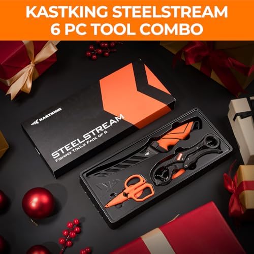 KastKing SteelStream 6pc Fishing Tool Kit, Fishing Gear - Image 2
