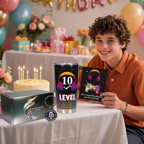 Carselage 10 Year Old Boy Gifts, 10th Birthday Gifts Decorations for Son - Image 2