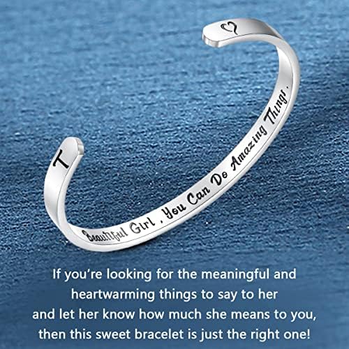 SAM & LORI Personal Bracelets for Teen Girls/Women - Meaningful Jewelry Gifts (Various Designs) for Best Friend/Daughter/Granddaughter/Niece/Sister/Mom/Aunt - Image 3