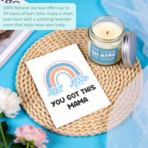 Boy Mom Gift Basket, Boy Mom Gifts, New Mom Care Package With 10 Thoughtful Present For First Time Moms, Postpartum Recovery & Self Care, Perfect For Pregnant Or Newborn Celebration, Mothers Day - Image 5