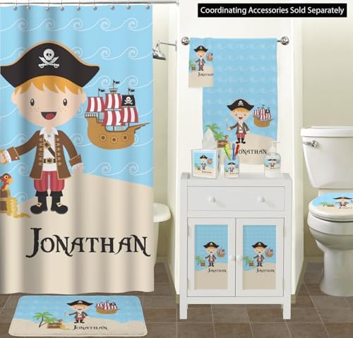 RNK Shops Personalized Pirate Scene Waste Basket - Single Sided (White) - Image 3