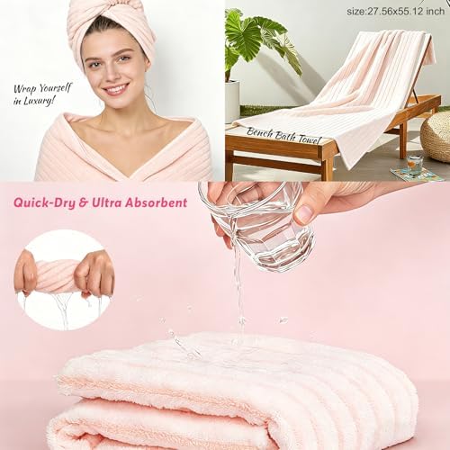 57 Pcs Bath Spa Kit for Women, Rose Bath and Body Gift, Facial Skin - Image 5