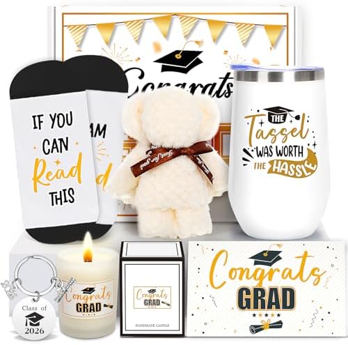 Duchong 2026 Graduation Gifts, Congrats Gift Box Set, College High School Graduation Present, Grad Box with Tumbler for Her Him by Duchong