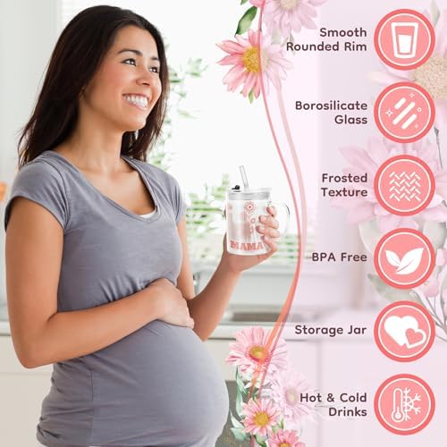 New Mom Gifts & Baby Girl Gift Set for Newborn,12PCS Baby Shower Gifts, Newborn Baby Girl Gifts,Pregnancy Gifts for Expecting Mom,New Mom Care Package After Baby, Pregnancy Gifts for Women and Baby - Image 3