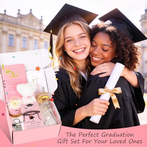 JOYOFUN 2026 Graduation Gifts for Women, Class of 2026 Grad Gift Box Set, College High School Graduation Present Basket for Women Daughter Sister Teacher Nurse Graduates Friends（Pink） - Image 7