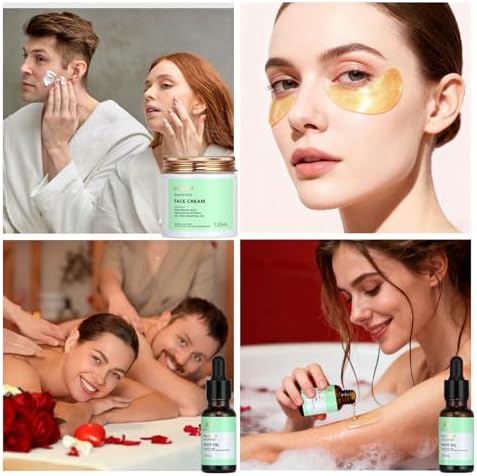 30 Pcs Mother's Day Gift for Mom, Facial Skin Care Set for Men & Women, Self-Care Home Spa Gift Basket Set, Tea Tree Essential Oil, Dad, Bath & Body Gift Set, Christmas, Anniversary, Birthday, Wife - Image 6