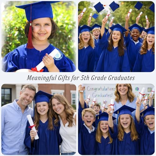 JoycuFF Graduation Gifts for Her Class of 2026 College High School 5th 8th Grade Preschool College Middle School Teen Girls Graduation Gifts The Adventure Begins Compass Bracelets for Women - Image 5
