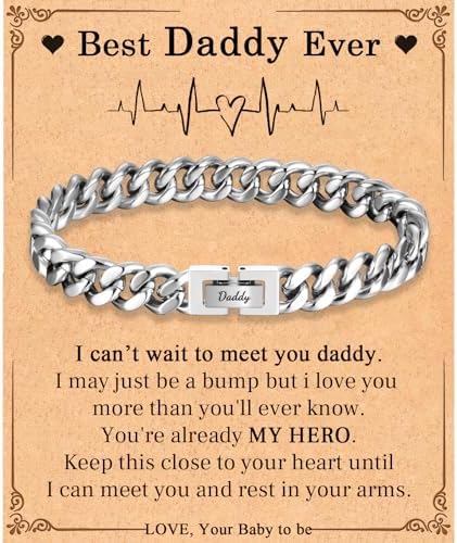 EFVISD Cuban Link Chain Bracelet Gifts for Boys Men Stocking Stuffers by EFVISD