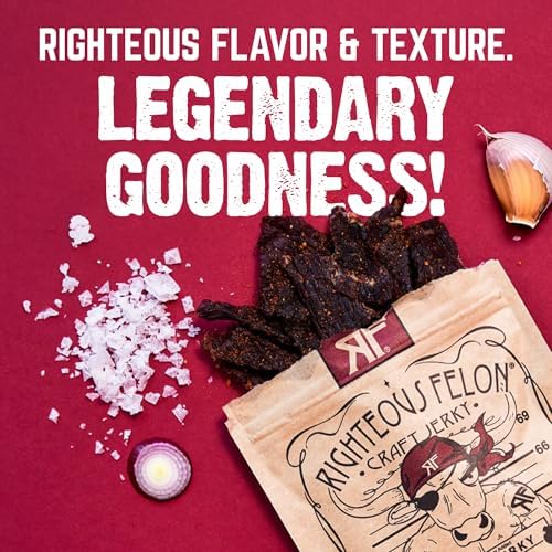 Righteous Felon Beef Sticks Jerky Variety Pack, 11 Flavor Sampler Gift Box - Image 3