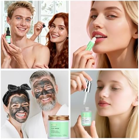 30 Pcs Mother's Day Gift for Mom, Facial Skin Care Set for Men & Women, Self-Care Home Spa Gift Basket Set, Tea Tree Essential Oil, Dad, Bath & Body Gift Set, Christmas, Anniversary, Birthday, Wife - Image 5
