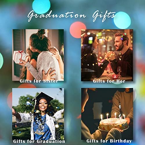 AOBOCO 2026 Graduation Gifts for Her, 925 Sterling Silver She Believed She Could So She Did Pendant Necklace College Graduation Jewelry for Women Her Daughter - Image 5